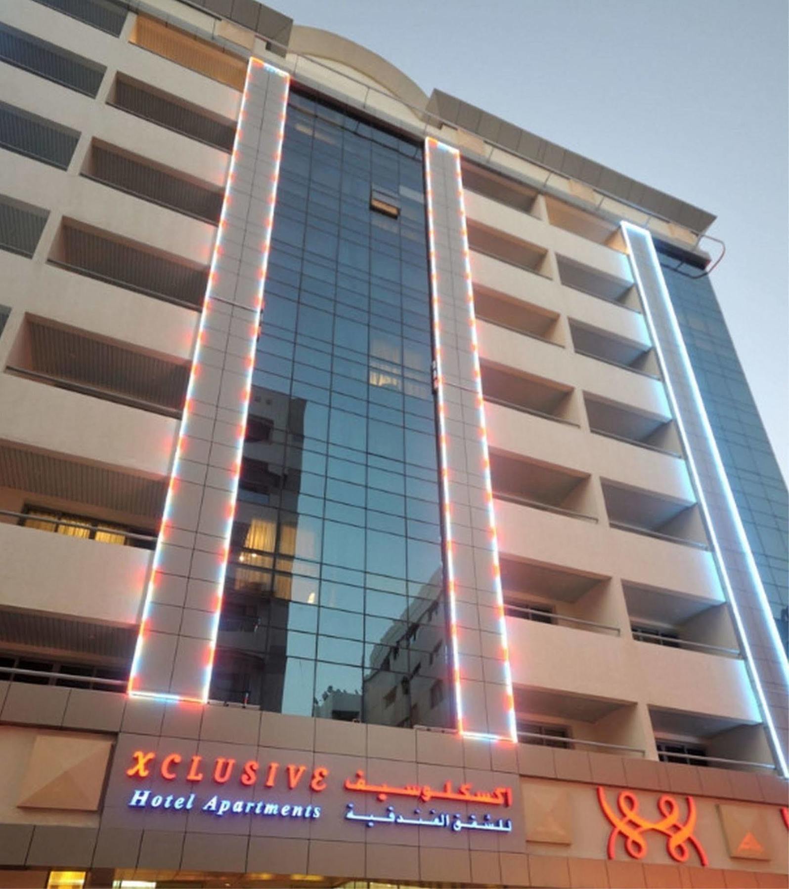 Xclusive Hotel Apartments Dubai Exteriör bild